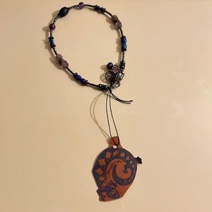 Amethyst, Lapis, Bali & Thai Sterling Silver with Czech beads
